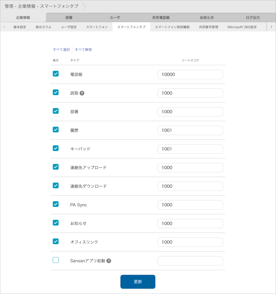 管理 - 企業情報 - スマートフォンタブ