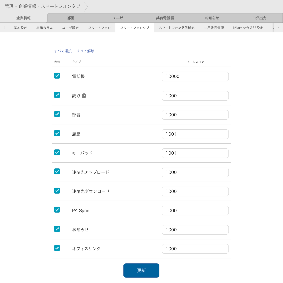 管理 - 企業情報 - スマートフォンタブ