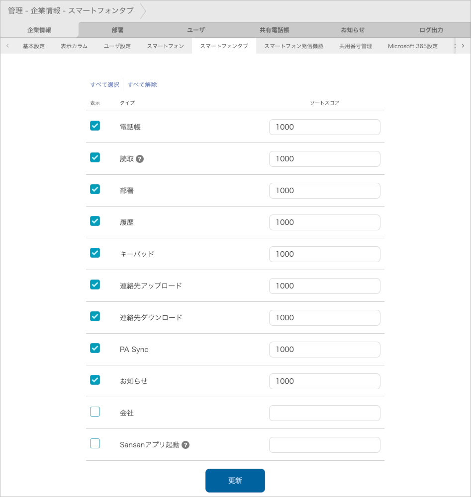 管理 - 企業情報 - スマートフォンタブ