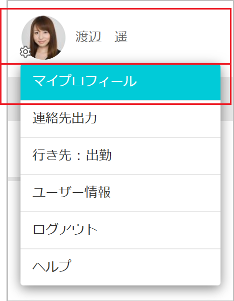 マイプロフィール